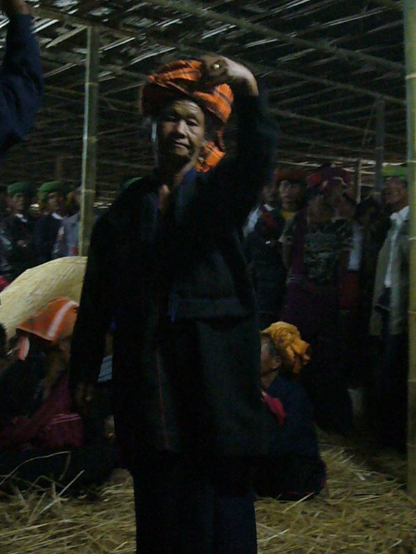 The twirling wrist - sum total of the women's dance.